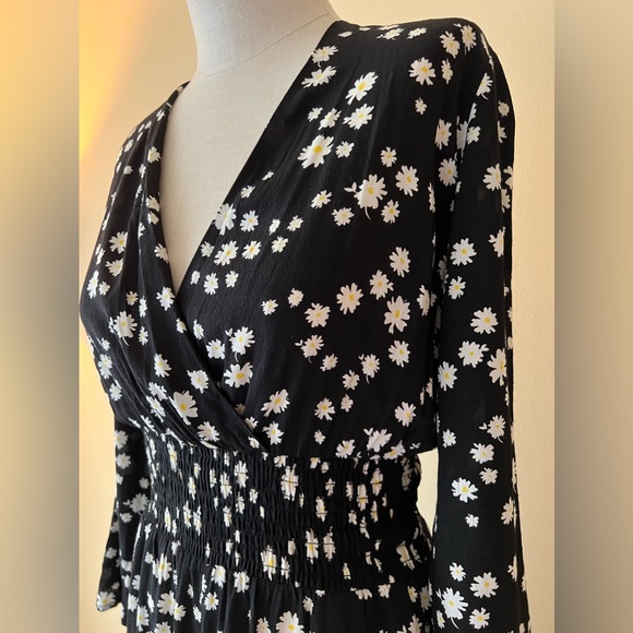 Maje dress , long sleeve dress, floral print - Picture 3 of 8